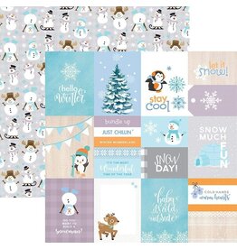 PAPER HOUSE PRODUCTIONS PAPER HOUSE SNOW MUCH FUN TAGS 12X12 CARDSTOCK