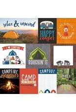 PAPER HOUSE PRODUCTIONS PAPER HOUSE THE GREAT OUTDOORS CAMPING TAGS 12X12