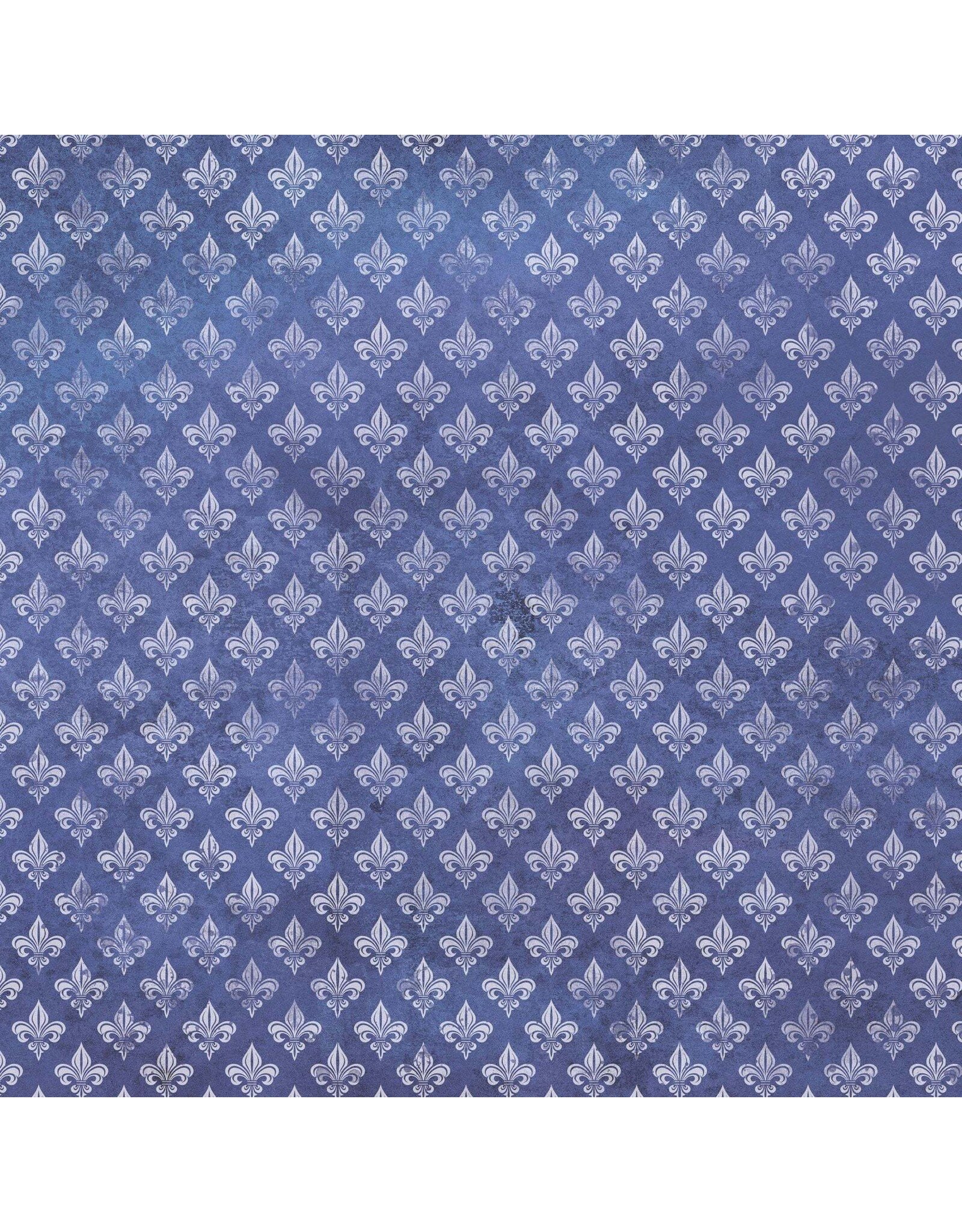 PAPER HOUSE PRODUCTIONS PAPER HOUSE EIFFEL TOWER WATERCOLOR 12x12 CARDSTOCK