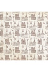 PAPER HOUSE PRODUCTIONS PAPER HOUSE PARIS WATERCOLOR TAG 12x12 CARDSTOCK