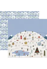 PAPER HOUSE PRODUCTIONS PAPER HOUSE WINTER VILLAGE 12x12 CARDSTOCK