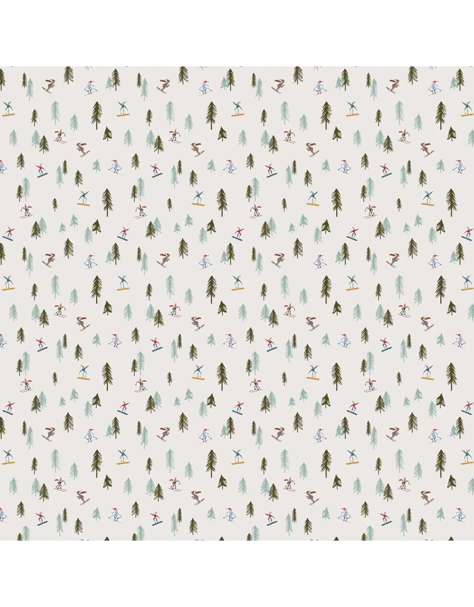 PAPER HOUSE PRODUCTIONS PAPER HOUSE SNOWY CHALETS 12x12 CARDSTOCK