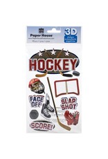 PAPER HOUSE PRODUCTIONS PAPER HOUSE ICE HOCKEY 3D STICKERS