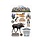 PAPER HOUSE PRODUCTIONS PAPER HOUSE ALASKA 3D STICKERS