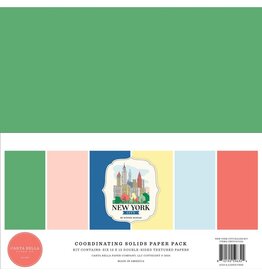 CARTA BELLA CARTA BELLA NEW YORK CITY 12x12 SOLIDS COLLECTION KIT