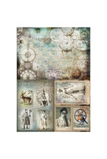 PRIMA PRIMA FINNABAIR STEAM AND FROST A3 DECOUPAGE PAPER