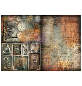 PRIMA PRIMA FINNABAIR TIME TRAVELLERS A3 DECOUPAGE PAPER