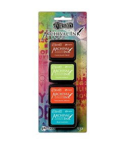 RANGER DYLUSIONS ARCHIVAL MINI INK PAD KIT #8