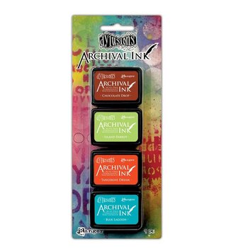 RANGER DYLUSIONS ARCHIVAL MINI INK PAD KIT #8