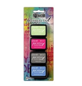 RANGER DYLUSIONS ARCHIVAL MINI INK PAD KIT #7
