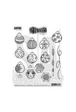 RANGER DYAN REAVELEY DYLUSIONS HANGING YOUR BAUBLES CLING STAMP SET