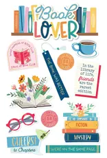 PAPER HOUSE PRODUCTIONS PAPER HOUSE BOOK LOVER 3D STICKERS