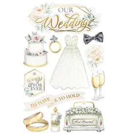 PAPER HOUSE PRODUCTIONS PAPER HOUSE OUR WEDDING 3D STICKERS