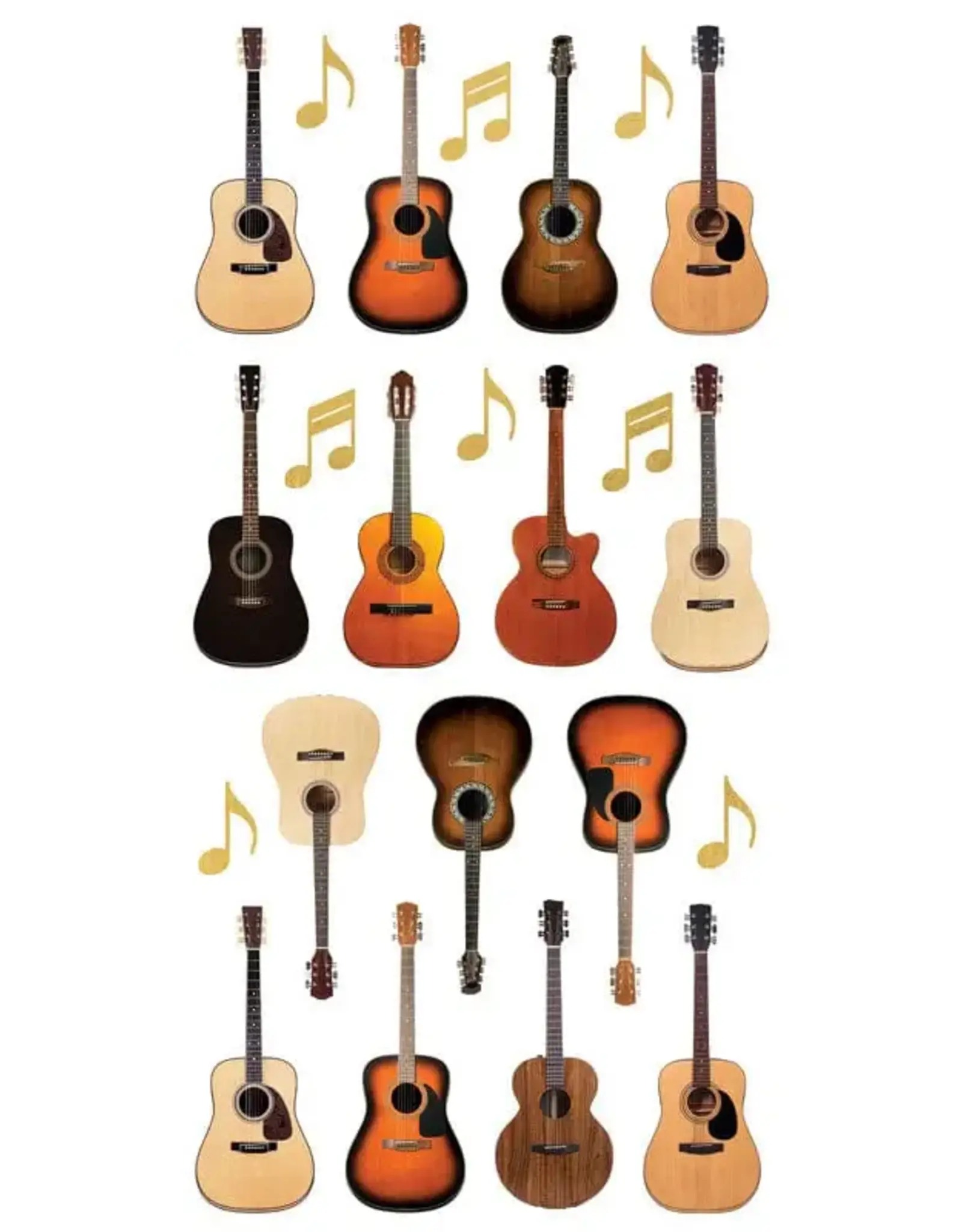 PAPER HOUSE PRODUCTIONS PAPER HOUSE ACOUSTIC GUITARS STICKERS