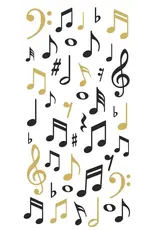 PAPER HOUSE PRODUCTIONS PAPER HOUSE MUSIC NOTES STICKERS