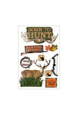 PAPER HOUSE PRODUCTIONS PAPER HOUSE BORN TO HUNT 3D STICKERS