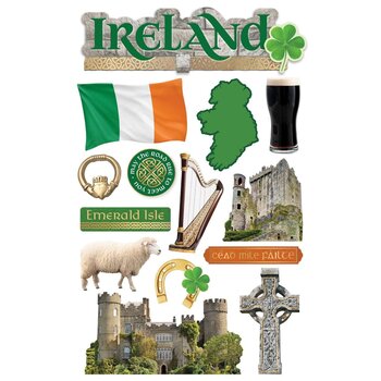 PAPER HOUSE PRODUCTIONS PAPER HOUSE IRELAND II 3D STICKERS