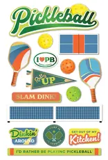 PAPER HOUSE PRODUCTIONS PAPER HOUSE PICKLEBALL 3D STICKERS