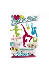 PAPER HOUSE PRODUCTIONS PAPER HOUSE GYMNASTICS I 3D STICKERS