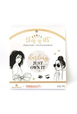 PAPER HOUSE PRODUCTIONS PAPER HOUSE THIS IS US GLAMOROUS GIRLS PLANNER STICKERS