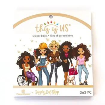 PAPER HOUSE PRODUCTIONS PAPER HOUSE THIS IS US SUGARY GAL MINIS PLANNER STICKERS