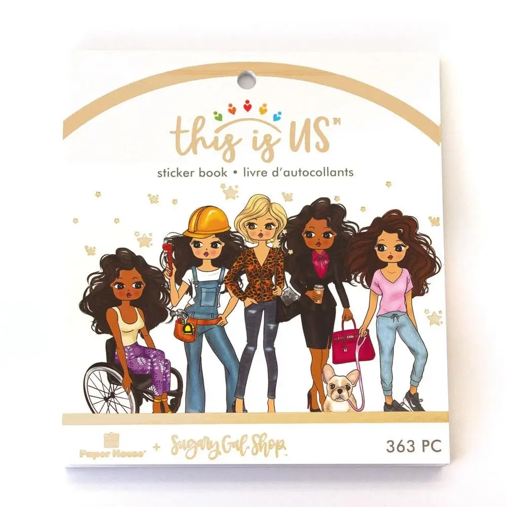 PAPER HOUSE PRODUCTIONS PAPER HOUSE THIS IS US SUGARY GAL MINIS PLANNER STICKERS
