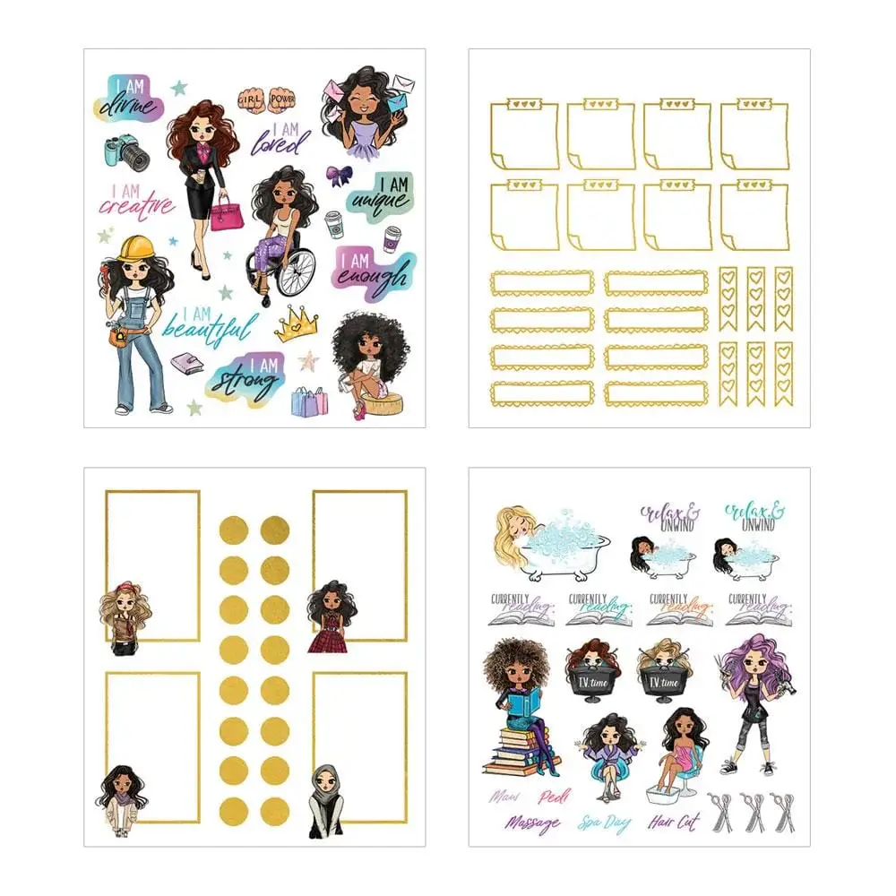 PAPER HOUSE PRODUCTIONS PAPER HOUSE THIS IS US SUGARY GAL MINIS PLANNER STICKERS