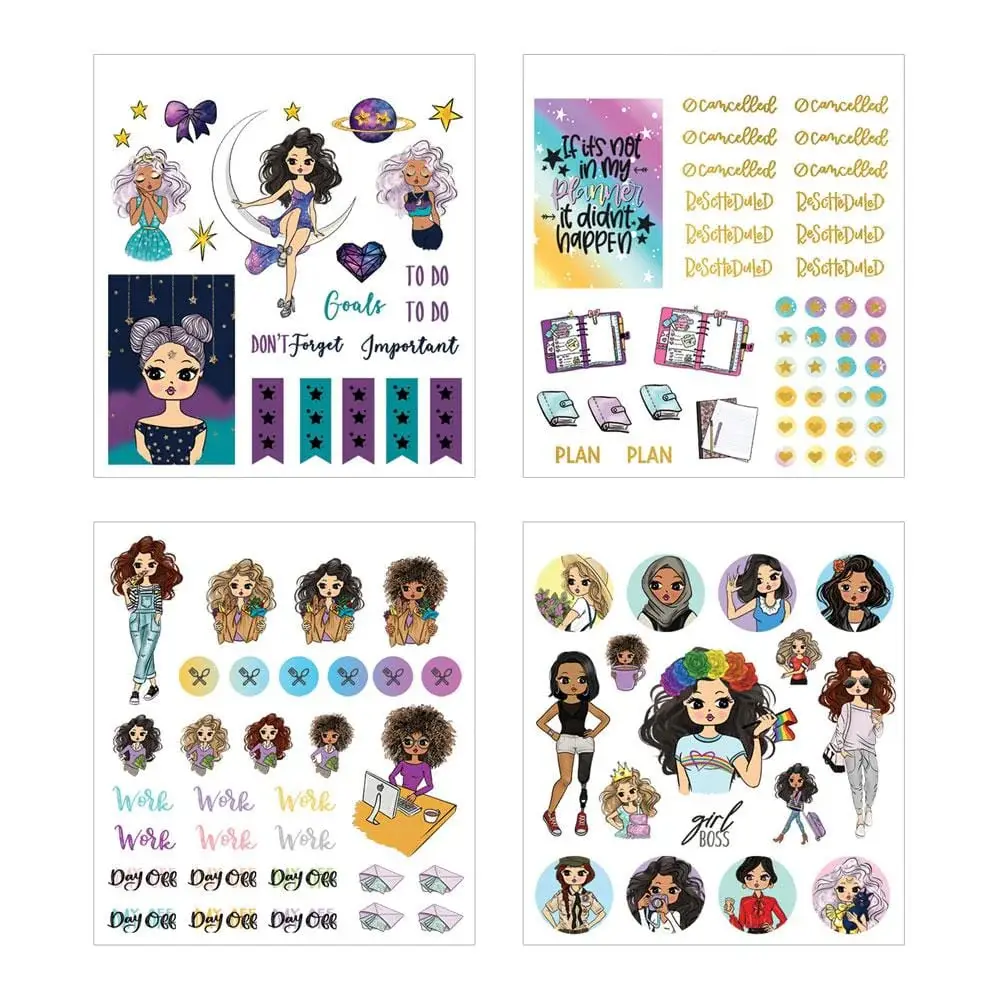 PAPER HOUSE PRODUCTIONS PAPER HOUSE THIS IS US SUGARY GAL MINIS PLANNER STICKERS