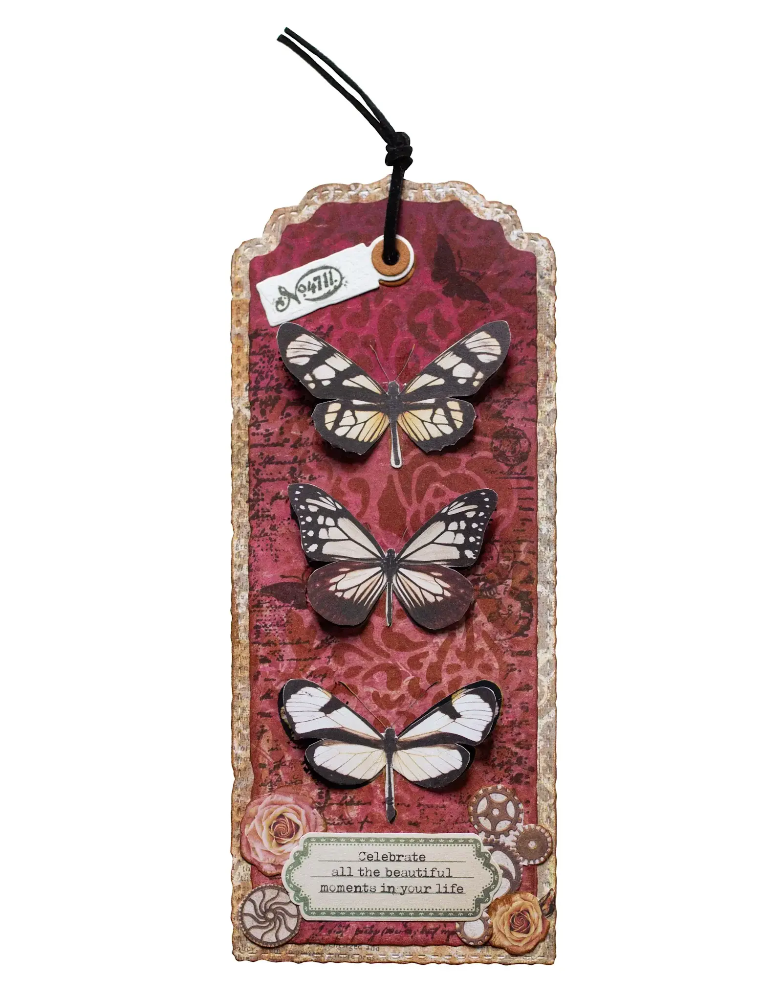 STUDIOLIGHT STUDIOLIGHT GRUNGE COLLECTION LABEL & STAMP STAMP AND CUTTING DIE SET