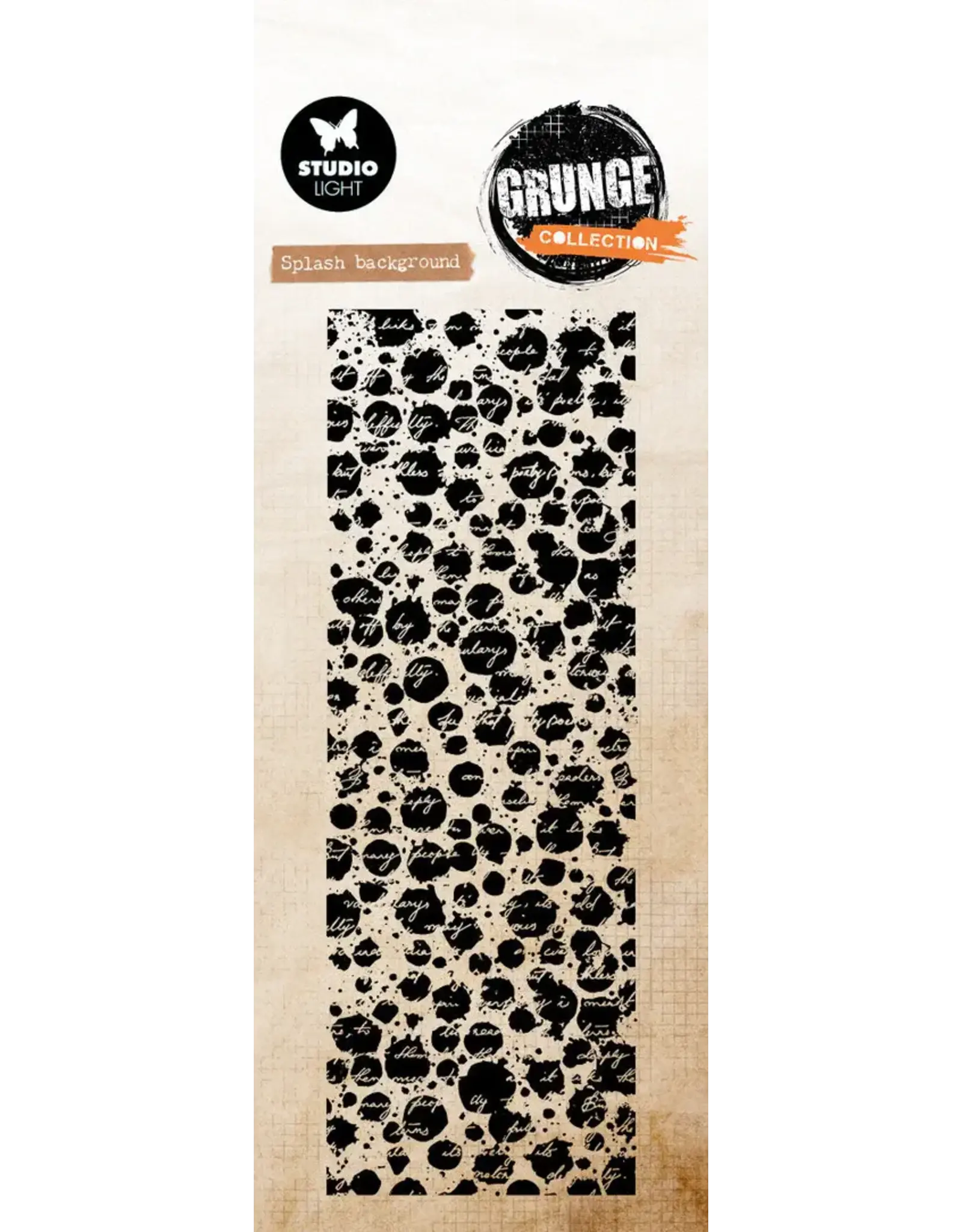 STUDIOLIGHT STUDIOLIGHT GRUNGE COLLECTION SPLASH BACKGROUND CLEAR STAMP