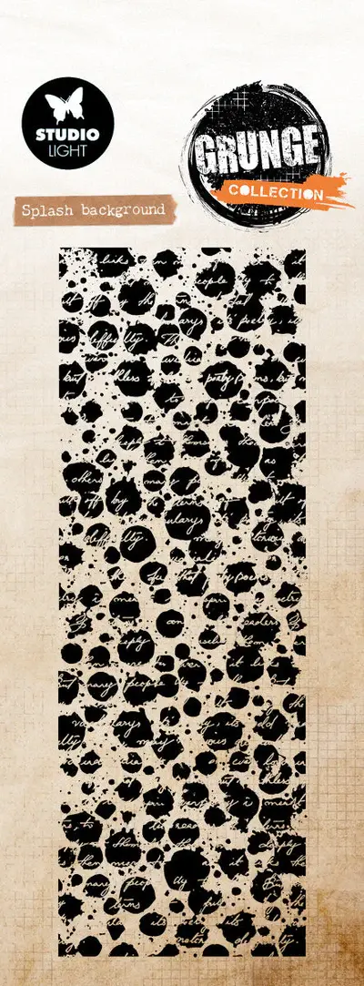 STUDIOLIGHT STUDIOLIGHT GRUNGE COLLECTION SPLASH BACKGROUND CLEAR STAMP