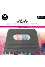 STUDIOLIGHT STUDIOLIGHT ESSENTIAL COLLECTION SCRAPERS 2/PK   (#02)