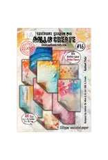 AALL & CREATE AALL & CREATE AUTOUR DE MWA & CO #16 RADIANT PULSE A4 DOUBLE-SIDED DESIGN PAPERS 10/PK