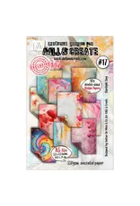 AALL & CREATE AALL & CREATE AUTOUR DE MWA & CO #17 STARLIGHT ZING A5 DOUBLE-SIDED DESIGN PAPERS 10/PK
