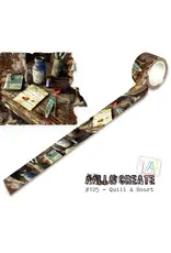 AALL & CREATE AALL & CREATE #125 QUILL & HEART LAYER IT UP! WASHI TAPE