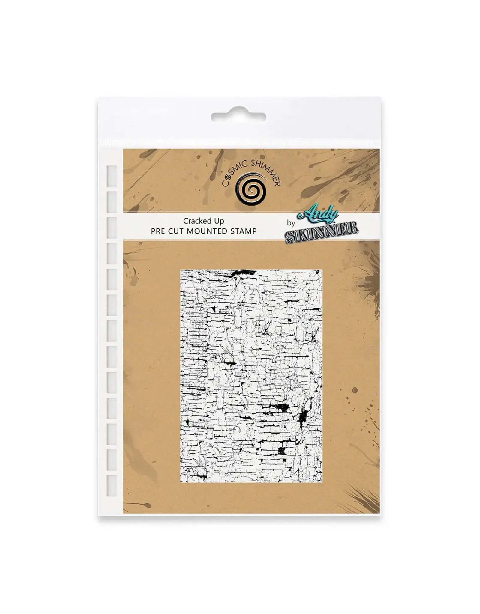 COSMIC SHIMMER COSMIC SHIMMER ANDY SKINNER CRACKED UP CLING STAMP