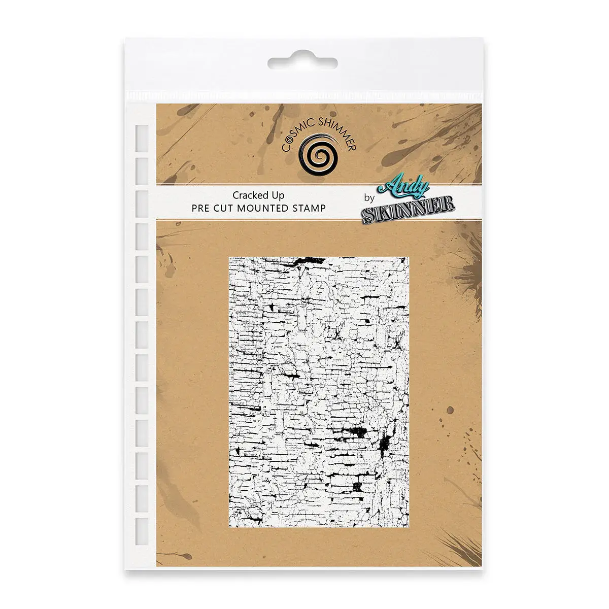 COSMIC SHIMMER COSMIC SHIMMER ANDY SKINNER CRACKED UP CLING STAMP