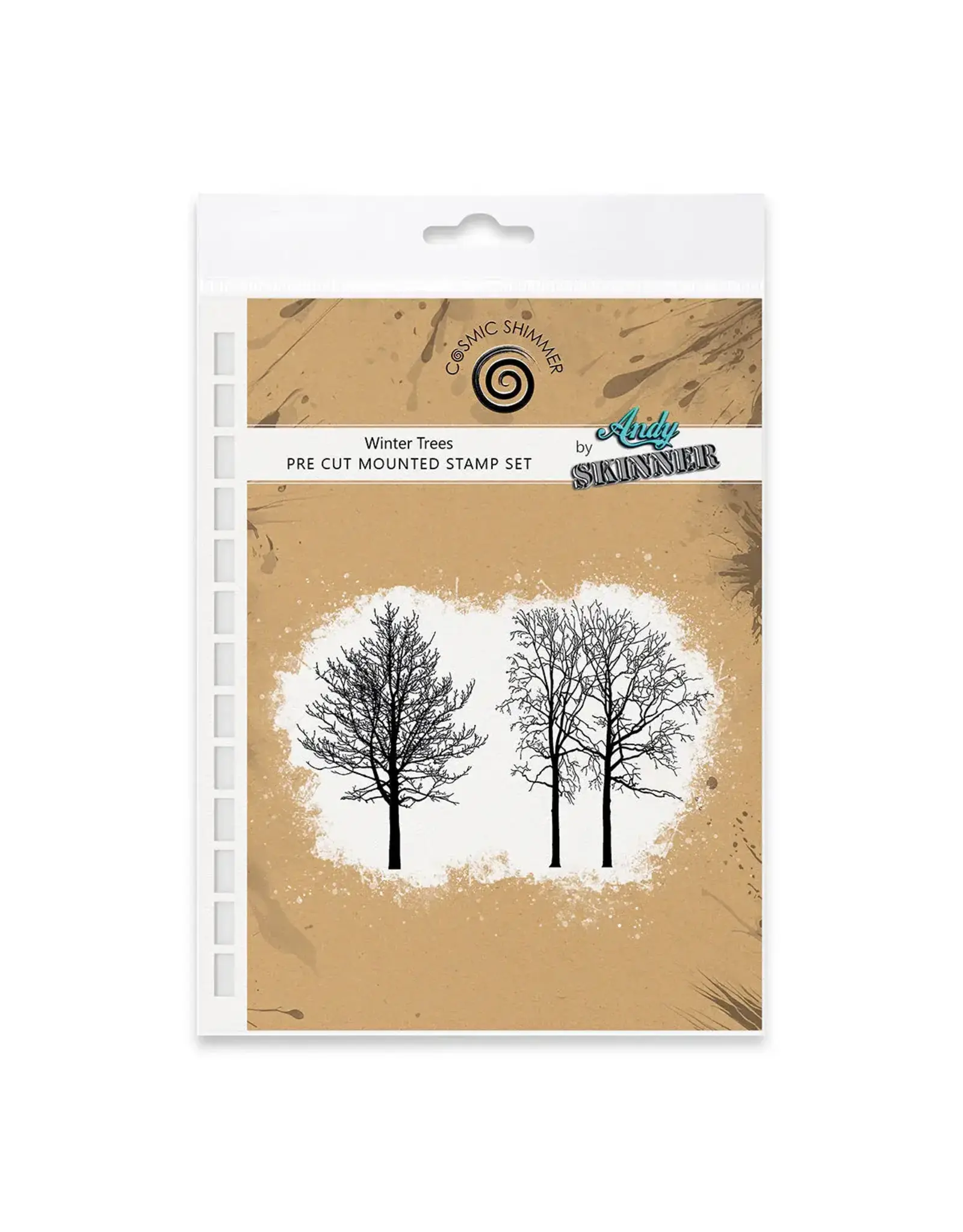 COSMIC SHIMMER COSMIC SHIMMER ANDY SKINNER WINTER TREES CLING STAMP