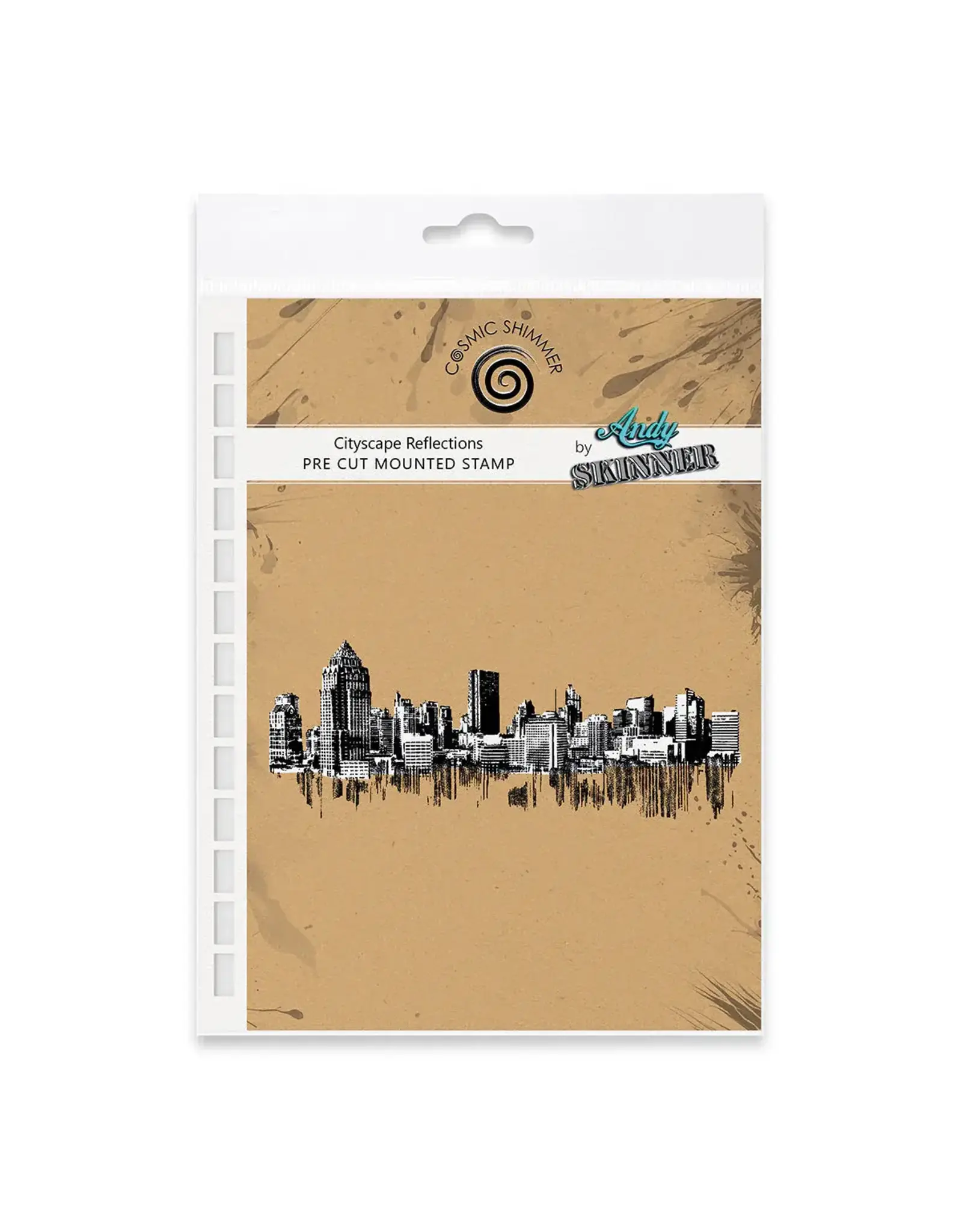 COSMIC SHIMMER COSMIC SHIMMER ANDY SKINNER CITYSCAPE REFLECTIONS CLING STAMP
