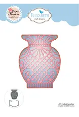 ELIZABETH CRAFT DESIGNS ELIZABETH CRAFT DESIGNS PAPER FLOWERS BY ANGELICA TURNER DELICATE FANCY VASE DIE SET