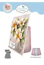 ELIZABETH CRAFT DESIGNS ELIZABETH CRAFT DESIGNS PAPER FLOWERS BY ANGELICA TURNER DELICATE FANCY CARD EASEL DIE SET