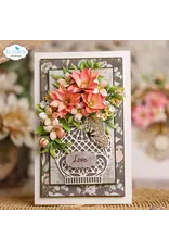 ELIZABETH CRAFT DESIGNS ELIZABETH CRAFT DESIGNS PAPER FLOWERS BY ANGELICA TURNER ROSE COMPANION FLOWER DIE SET