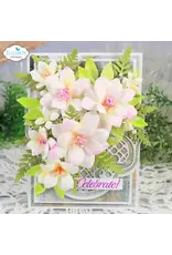 ELIZABETH CRAFT DESIGNS ELIZABETH CRAFT DESIGNS PAPER FLOWERS BY ANGELICA TURNER ROSE COMPANION FLOWER DIE SET