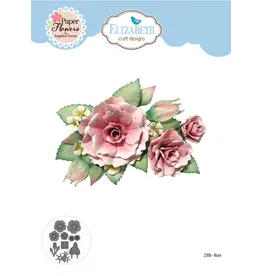 ELIZABETH CRAFT DESIGNS ELIZABETH CRAFT DESIGNS PAPER FLOWERS BY ANGELICA TURNER ROSE DIE SET