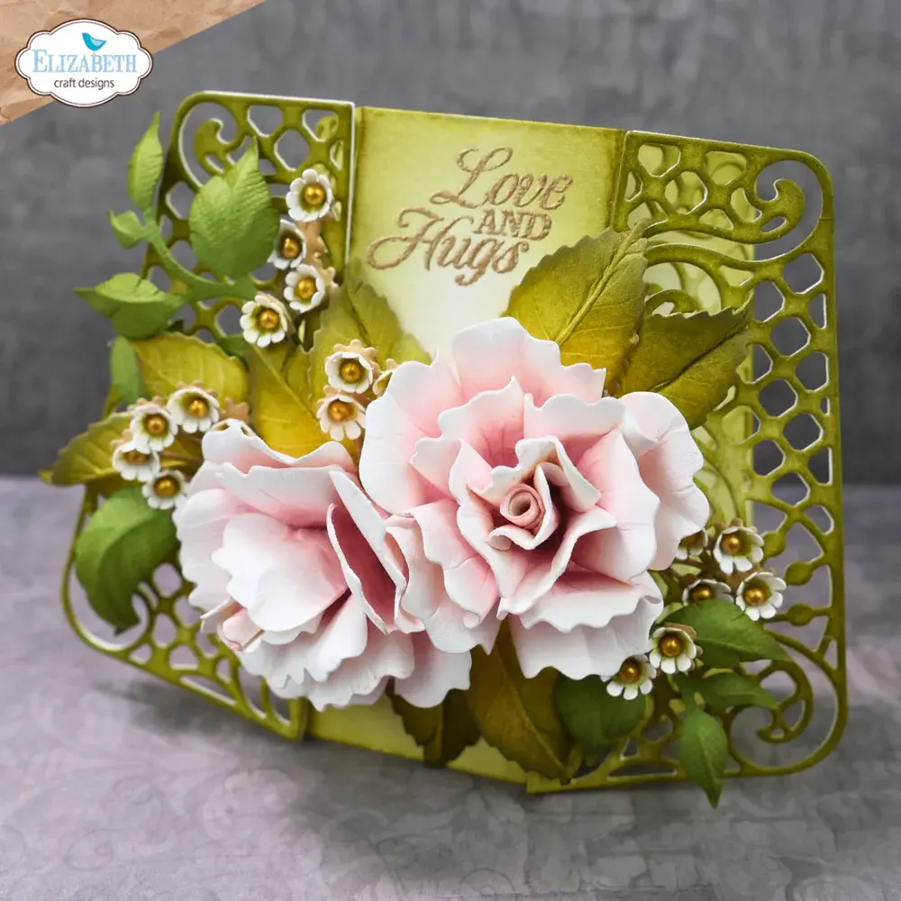 ELIZABETH CRAFT DESIGNS ELIZABETH CRAFT DESIGNS PAPER FLOWERS BY ANGELICA TURNER ROSE DIE SET
