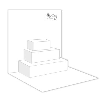 MINTAY MINTAY BASIC POP-UP WHITE CARD INSERT