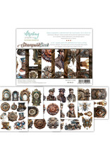 MINTAY MINTAY STEAMPUNK BOOK PAPER PAD 6x8 24 SHEETS