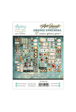 MINTAY MINTAY ART JOURNAL GRUNGE PAPER DIE-CUTS 78/PK