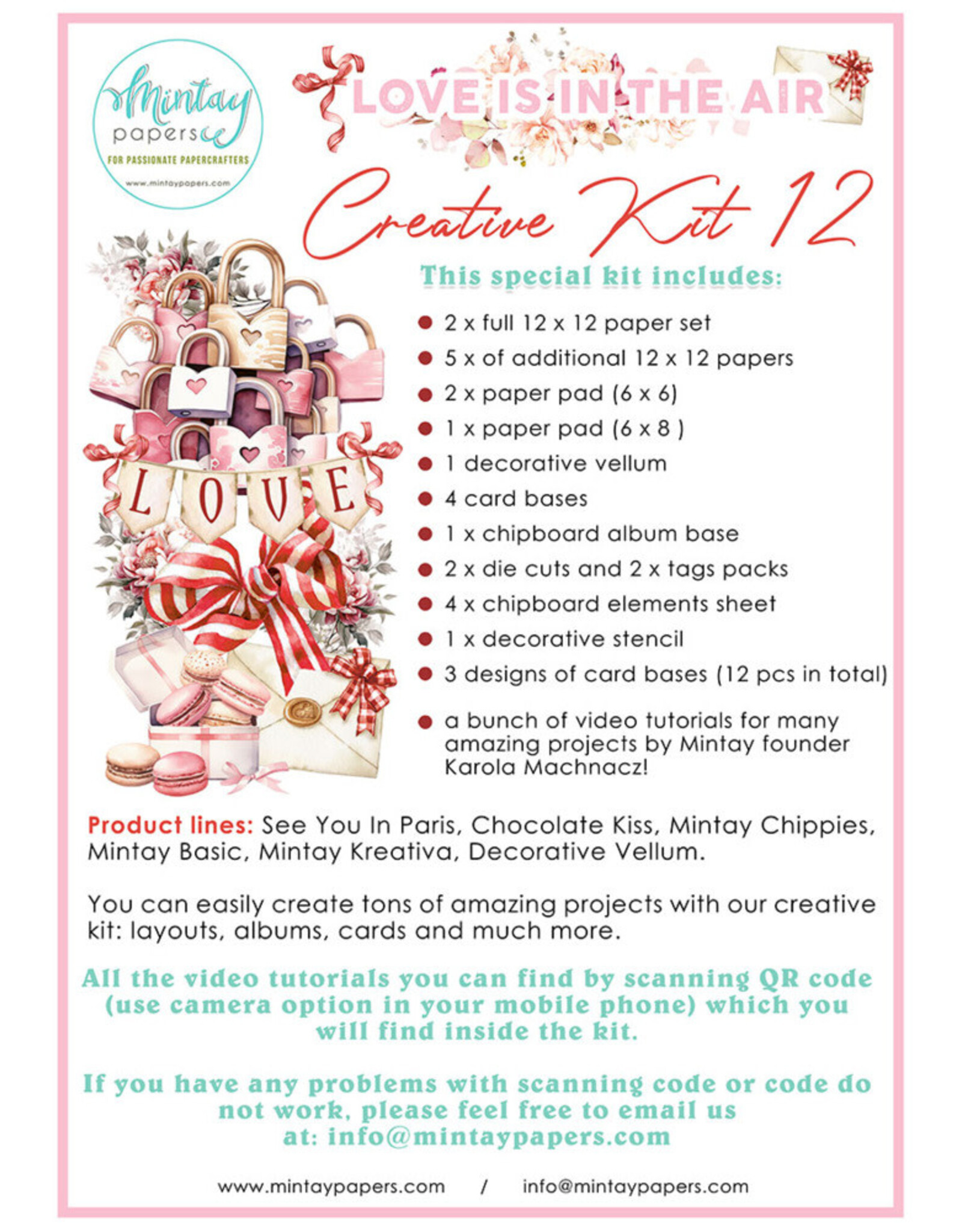 MINTAY MINTAY LOVE IS IN THE AIR CREATIVE KIT