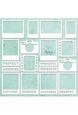 MINTAY MINTAY CHIPPIES - DECOR PHOTO 2 12x12 CHIPBOARD